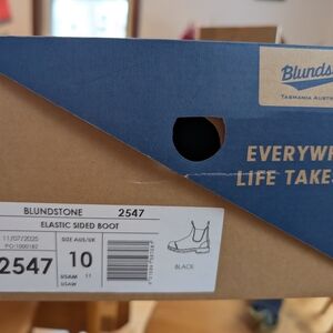 Blundstone Black Elastic Sided Boots